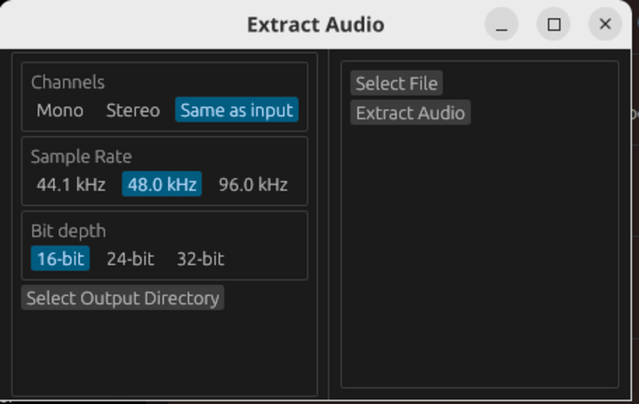 AudioExtract gallery image