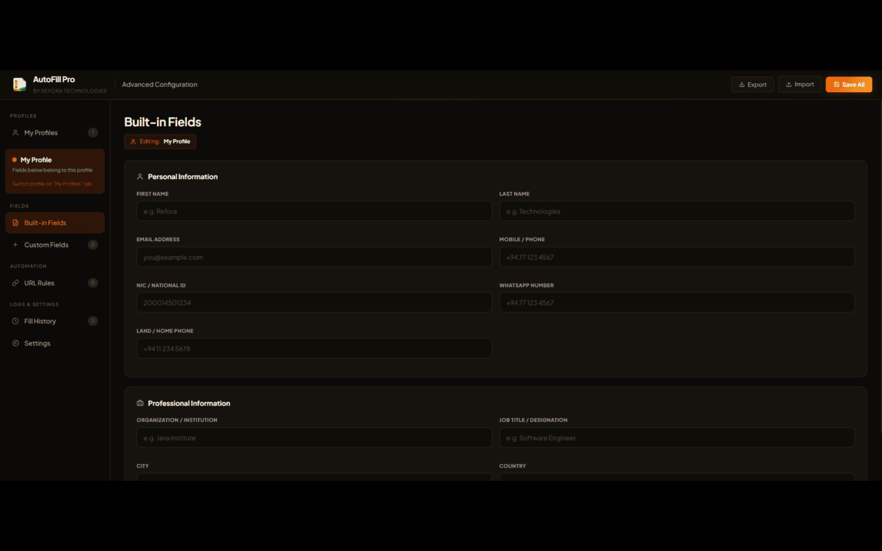 AutoFill Pro gallery image