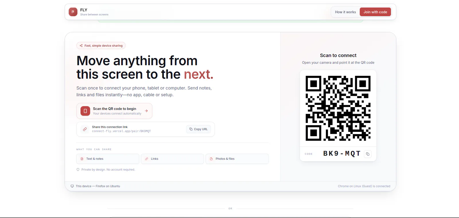 FLY screenshot 1