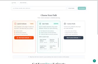 BlueprintAI – AI Cost Estimator gallery image