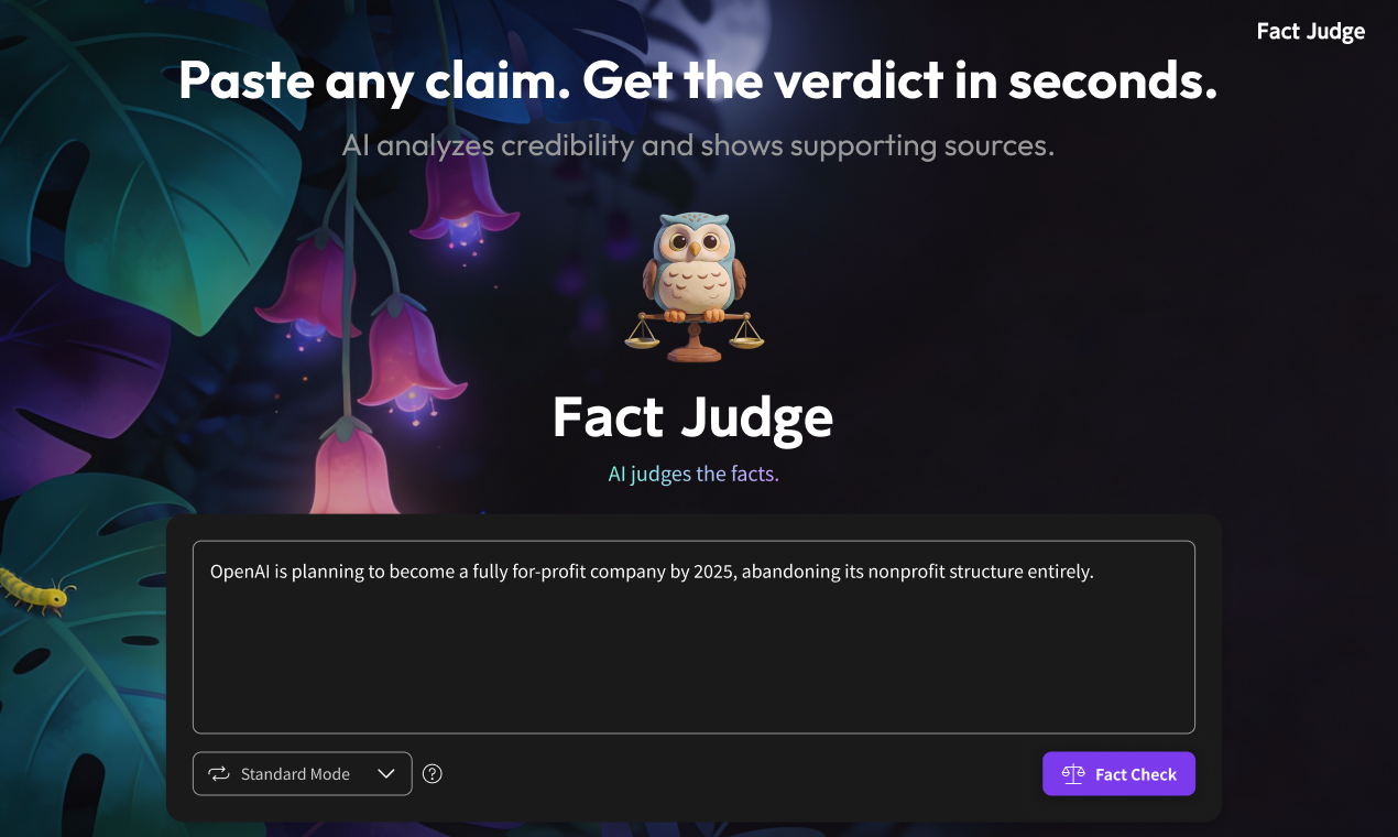 FactJudge gallery image