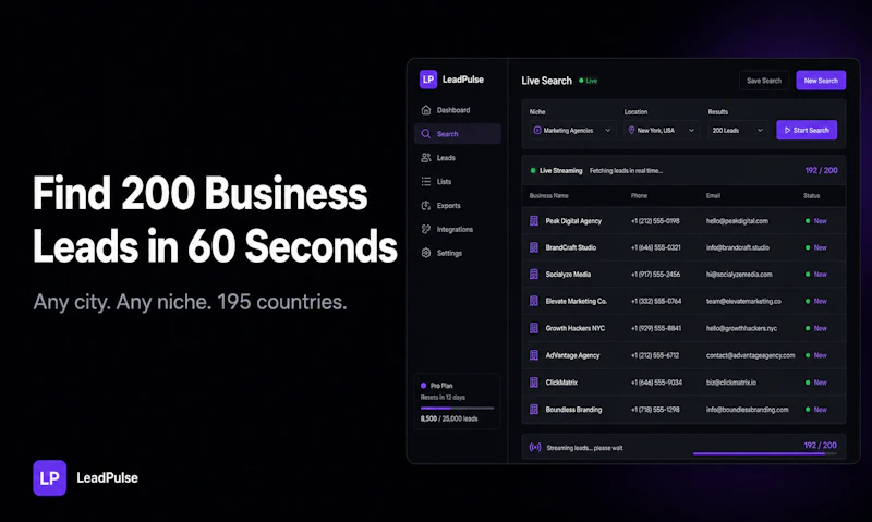 LeadPilot screenshot 2