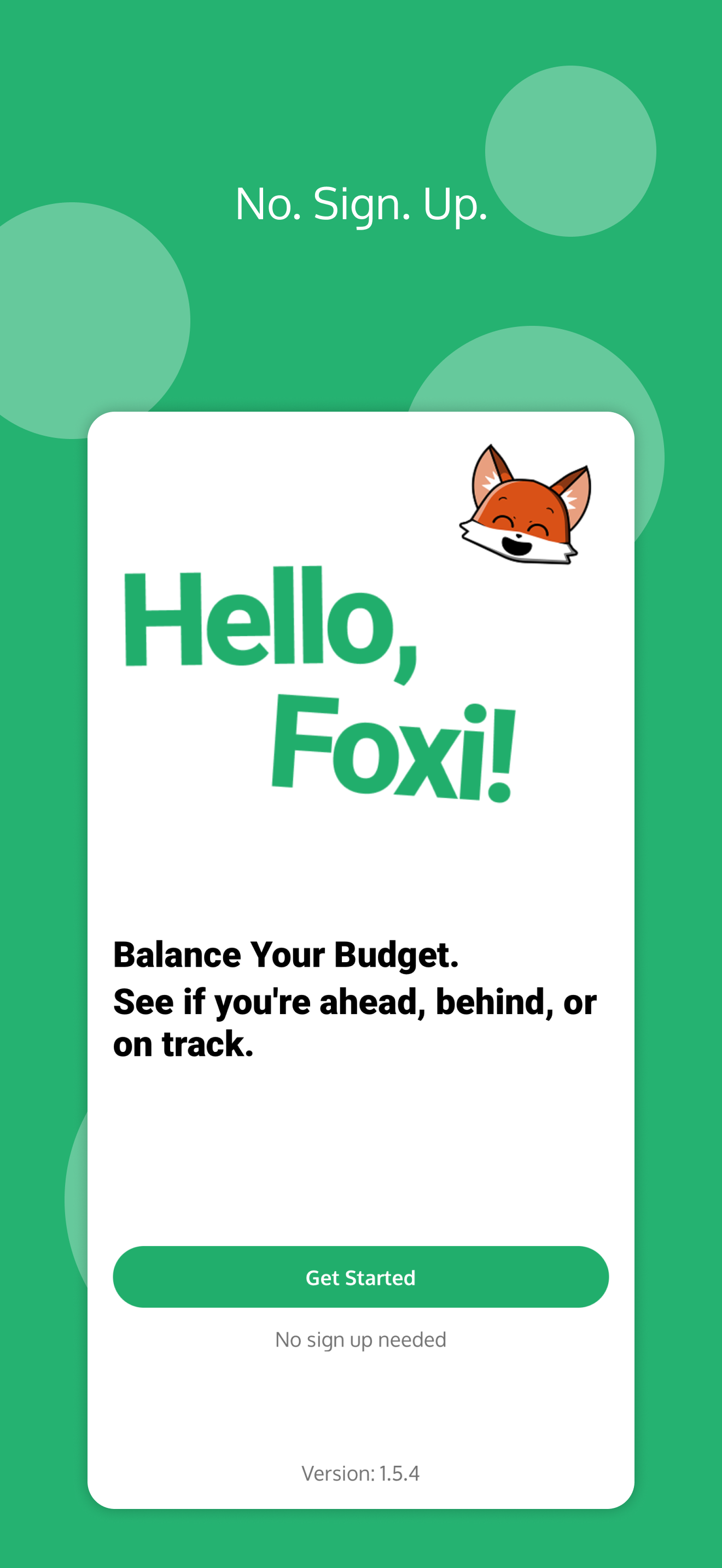 Foxi — Balance Your Budget gallery image