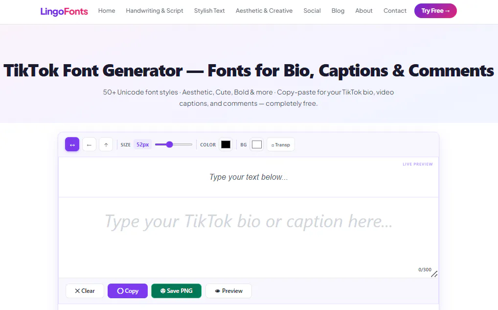 LingoFonts gallery image