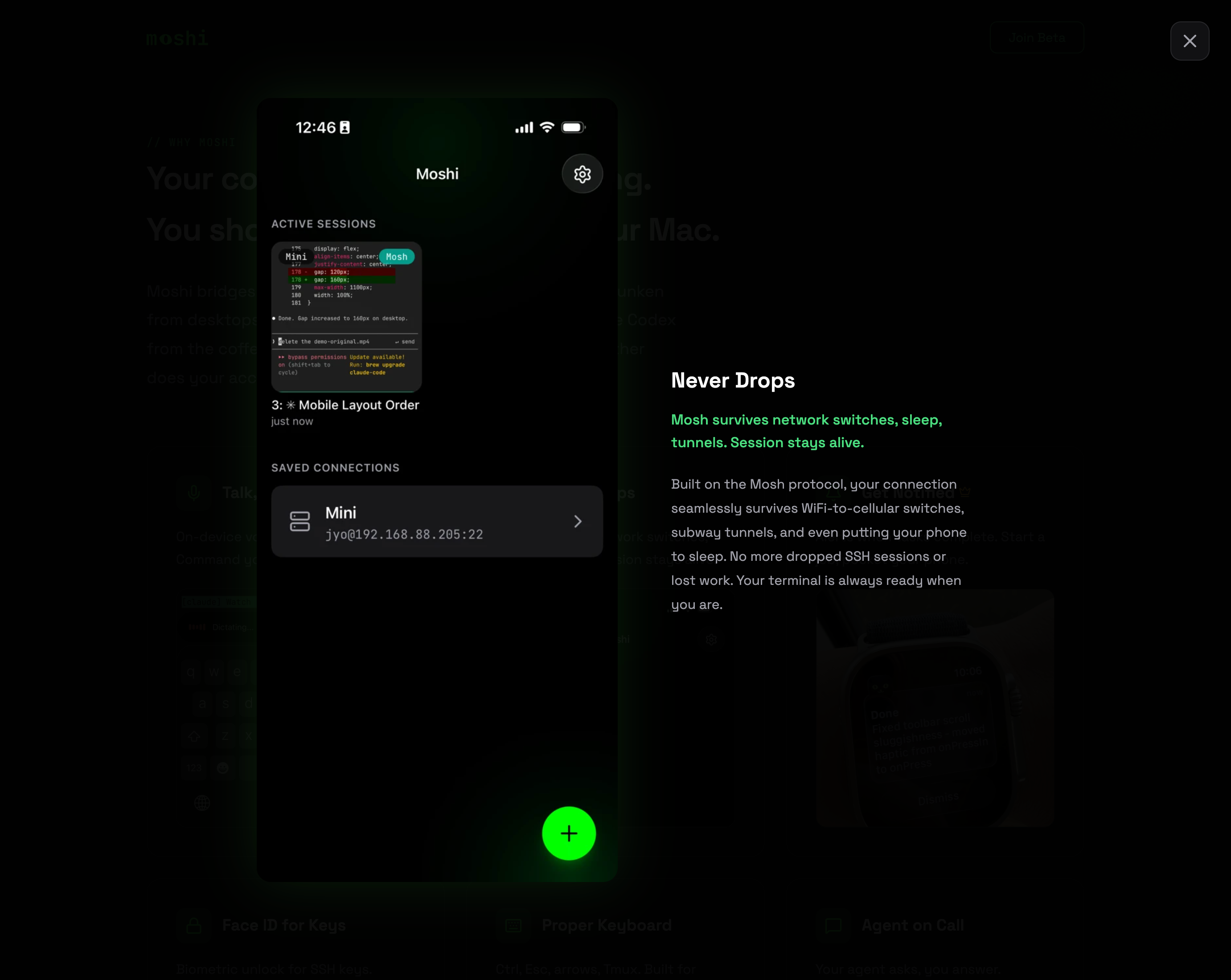 Moshi - Screenshot 4 showing product features and functionality