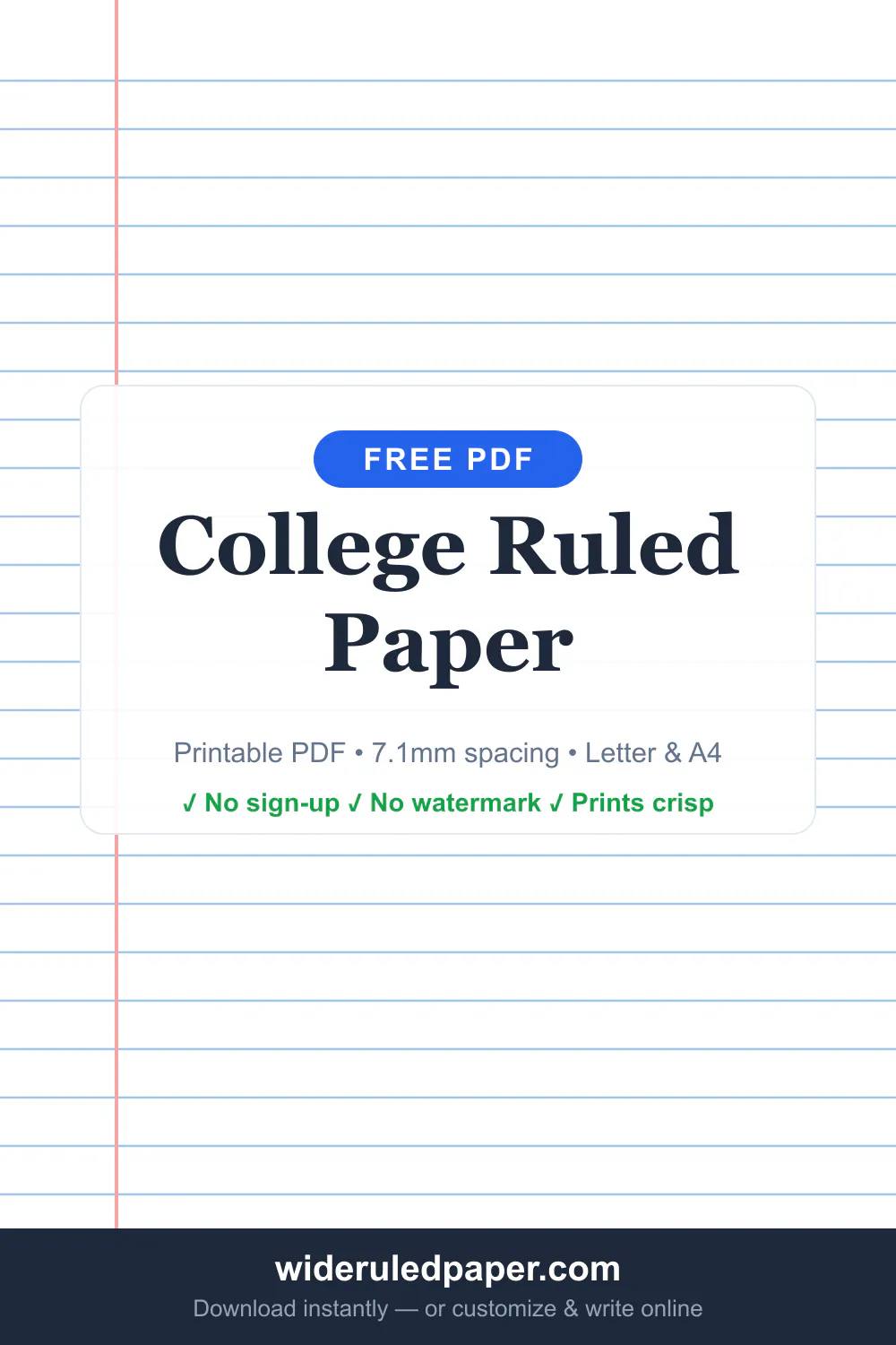 Wide Ruled Paper gallery image