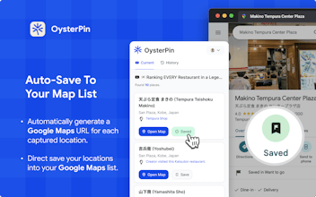 OysterPin: Extract locations from videos gallery image
