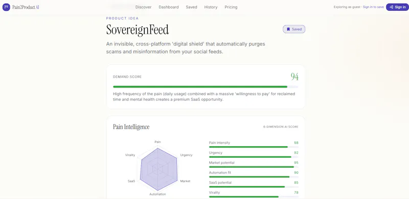 Pain2Product AI screenshot 4
