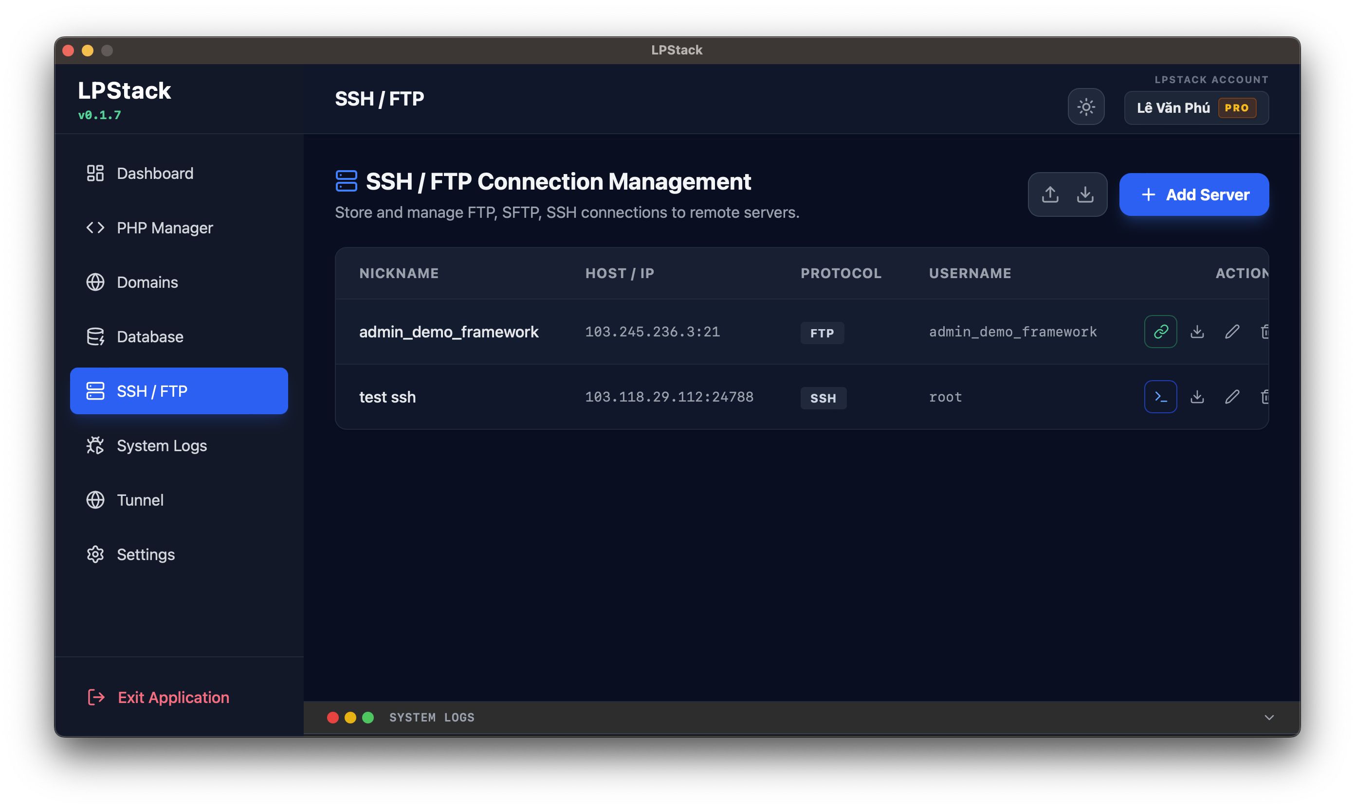LPStack Server media 9