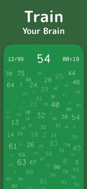 Find The Number - brain iOS game gallery image