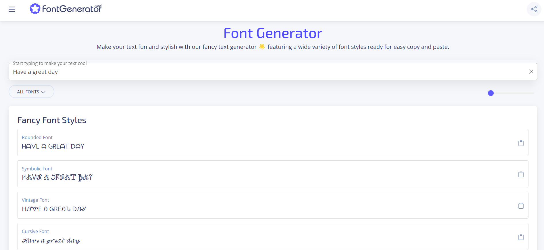 ℭ𝔬𝔬𝔩 𝔉𝔬𝔫𝔱 𝔊𝔢𝔫𝔢𝔯𝔞𝔱𝔬𝔯 gallery image