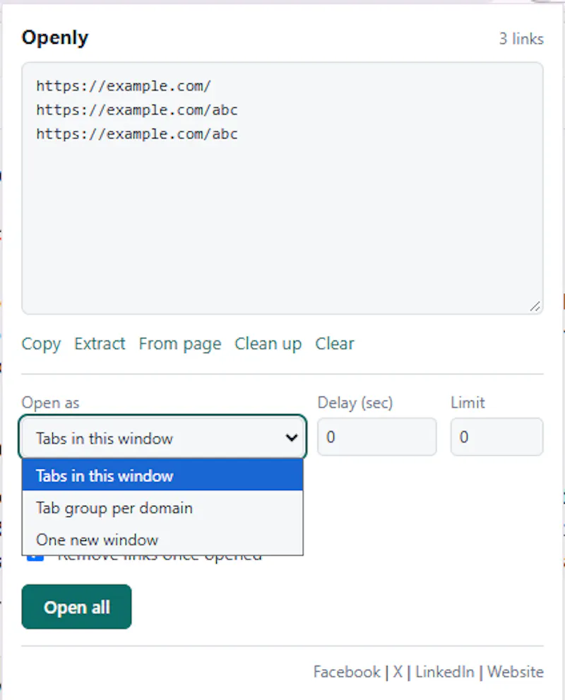 Openly screenshot 2