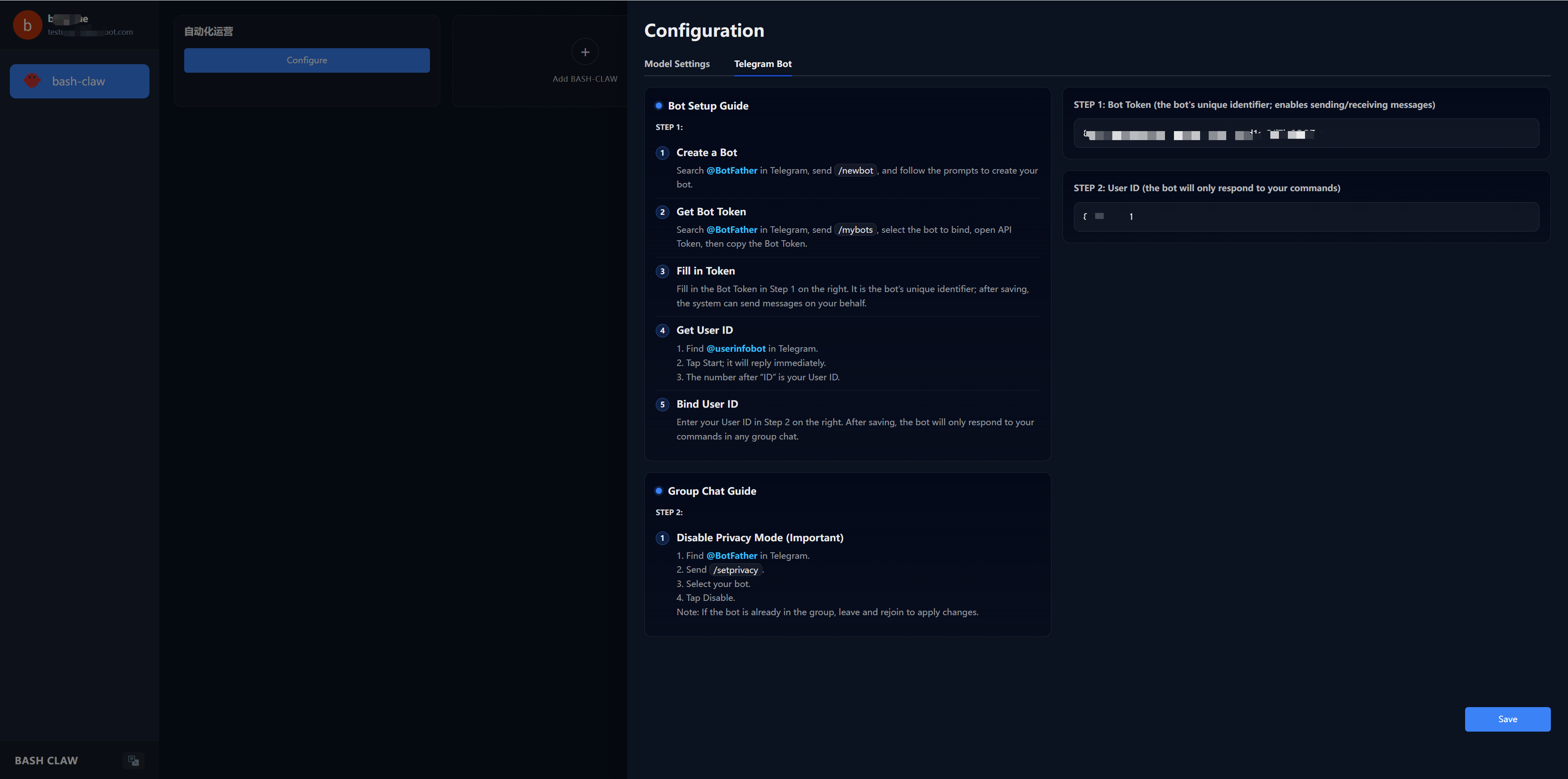 OpenClaw Telegram Bot - Product Hunt launch logo and brand identity