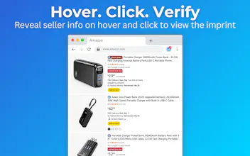 VendorLens - Seller Info for Amazon gallery image