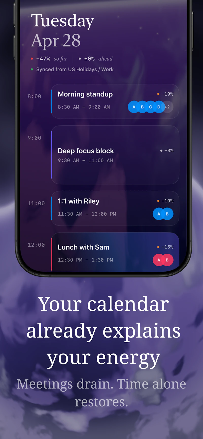 Syncra Social Battery screenshot 3