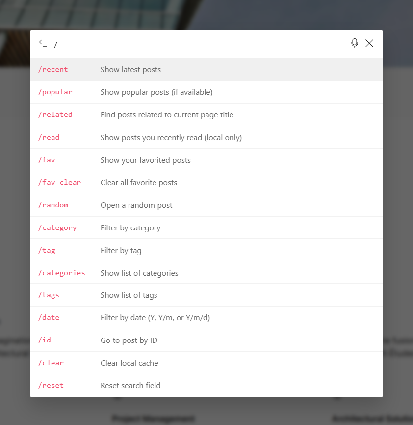 initライブ検索 - スラッシュコマンド、レストAPI、SEOパワーを使用した最新のWP検索メディア5
