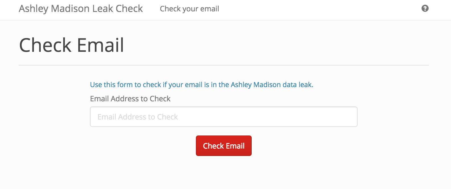 Ashley Madison Leak Check gallery image
