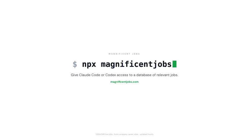 Magnificent Jobs screenshot 1 (video preview)