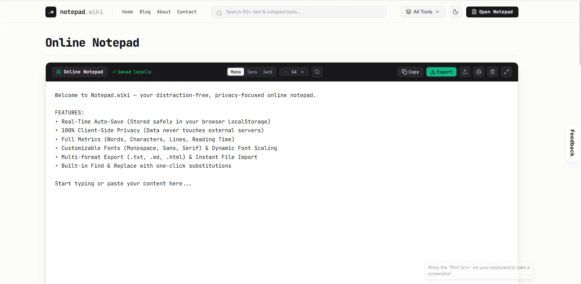 Notepad.wiki gallery image