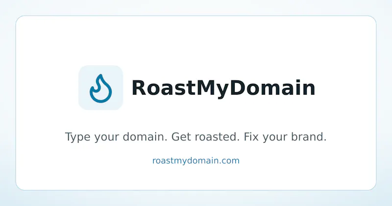 RoastMyDomain screenshot 1