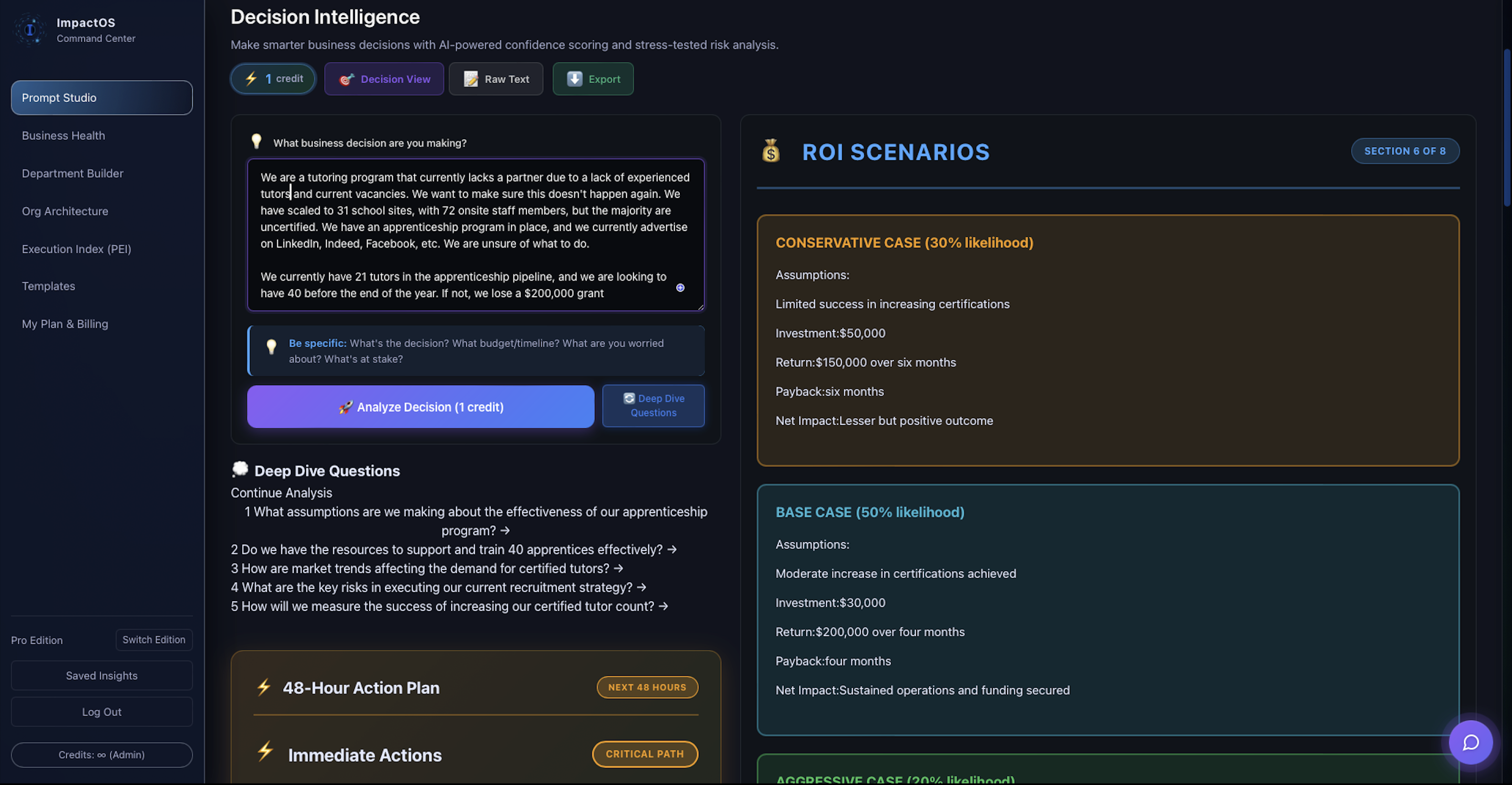 ImpactOS™ gallery image