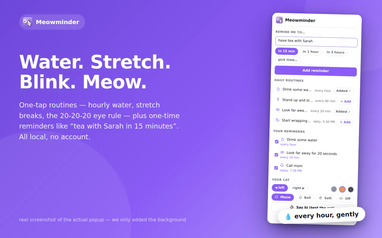 Meowminder gallery image