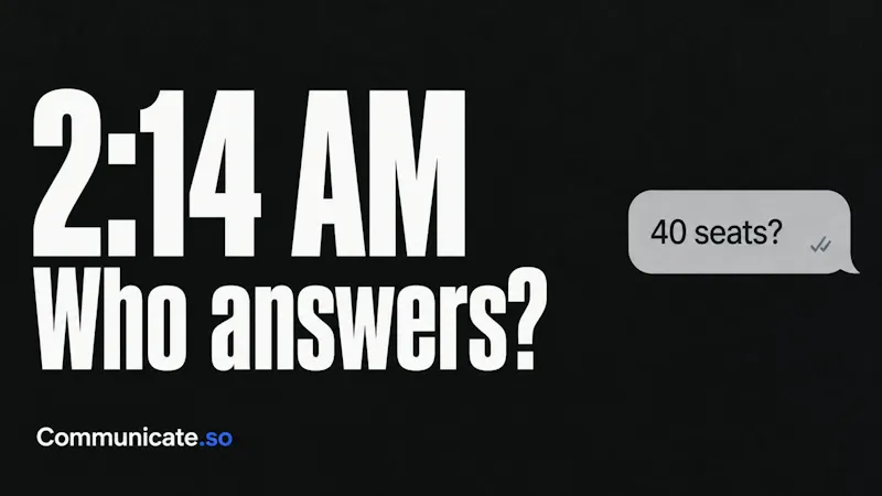 Communicate screenshot 1 (video preview)