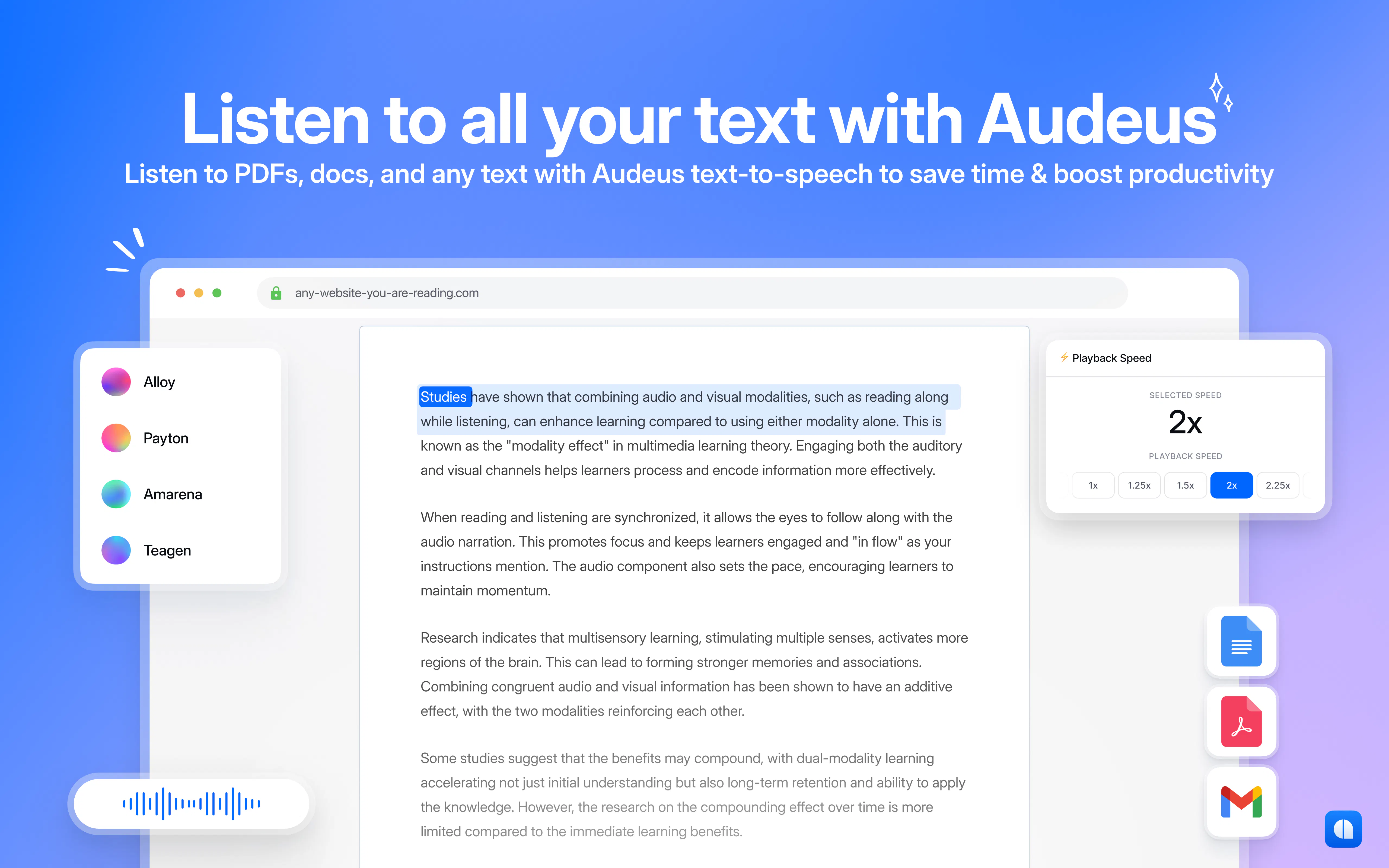 Audeus gallery image