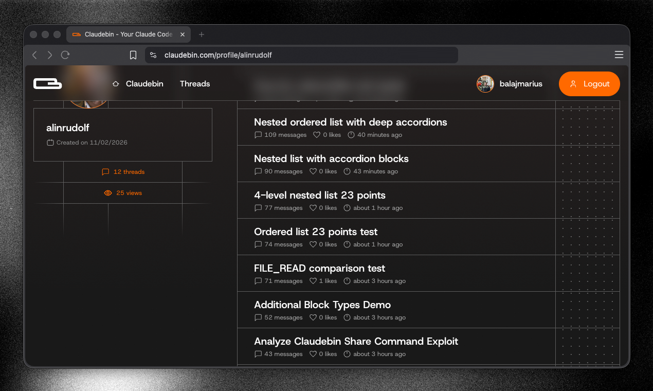 Claudebin gallery image