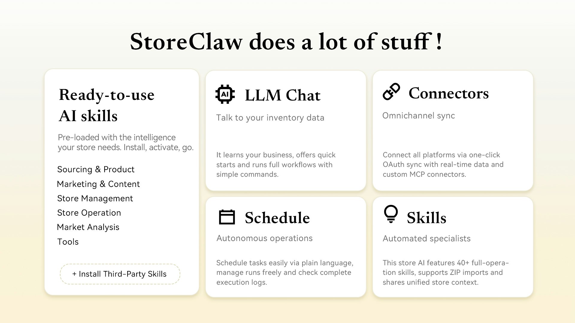 StoreClaw gallery image