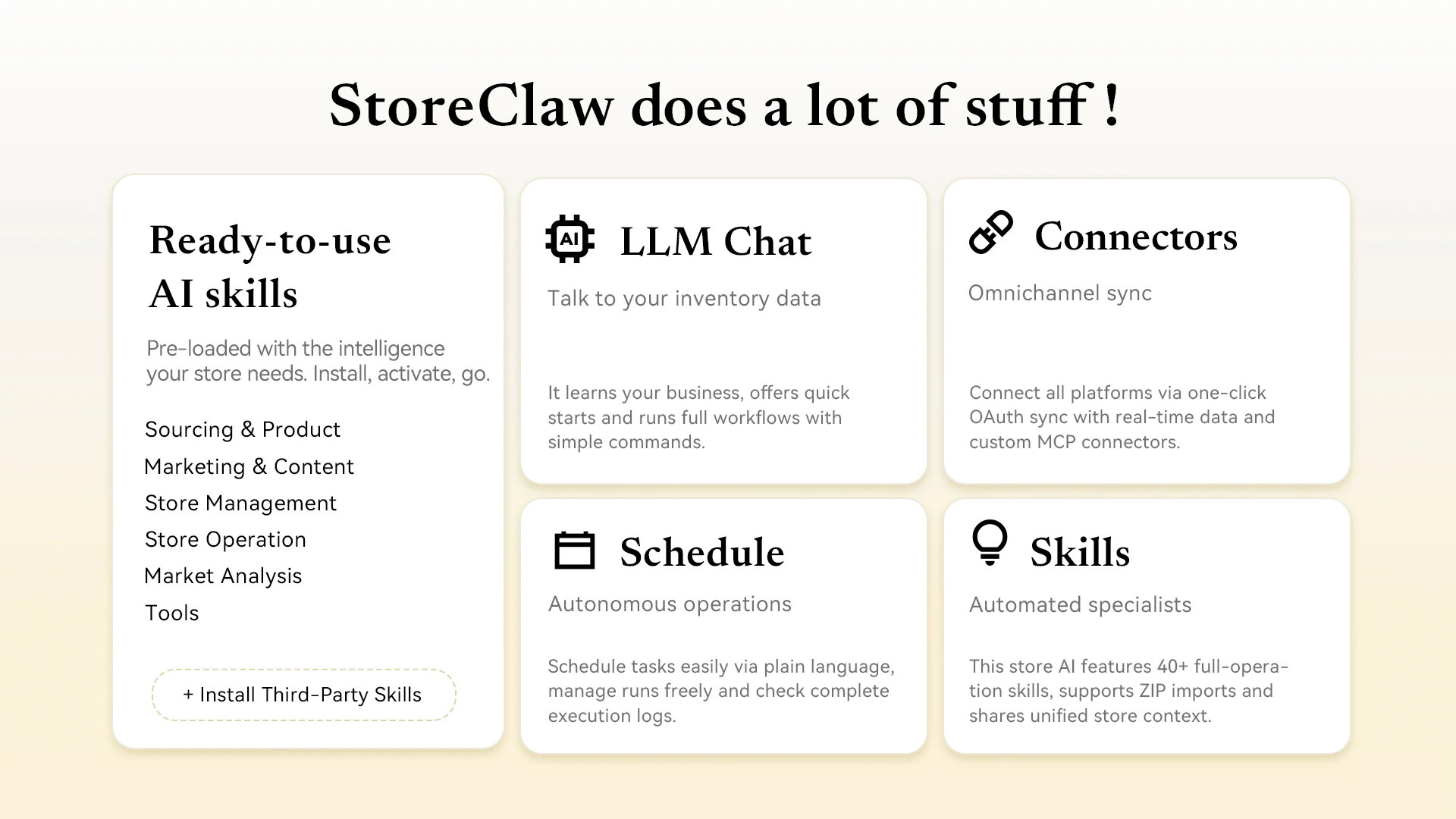 StoreClaw screenshot 5