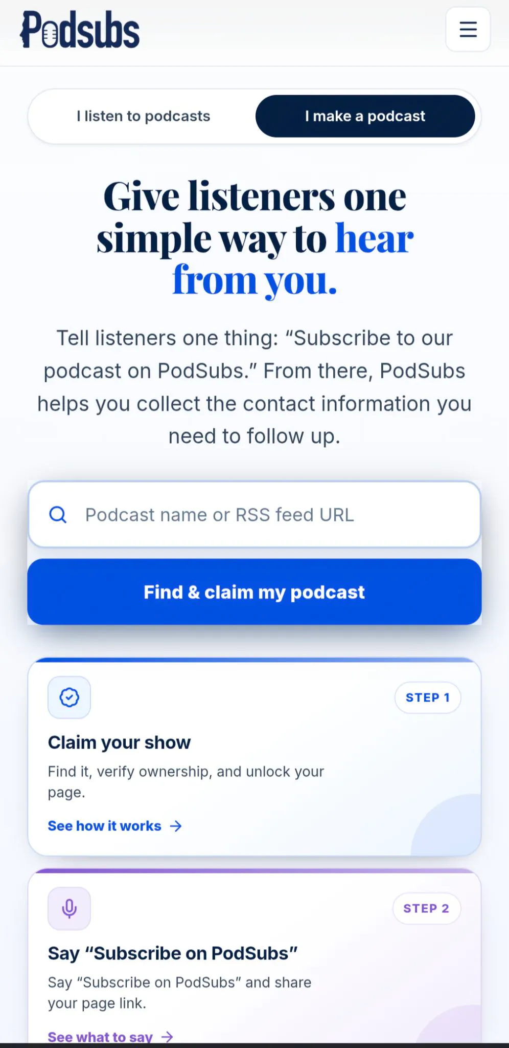 Podsubs gallery image