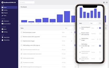 Dashboard UI Kit 2.0 gallery image
