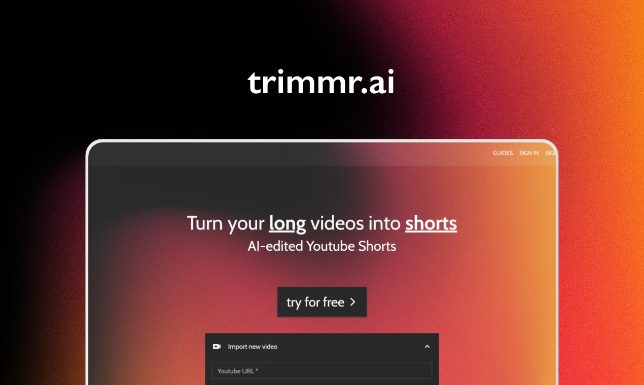 Trimmr screenshot