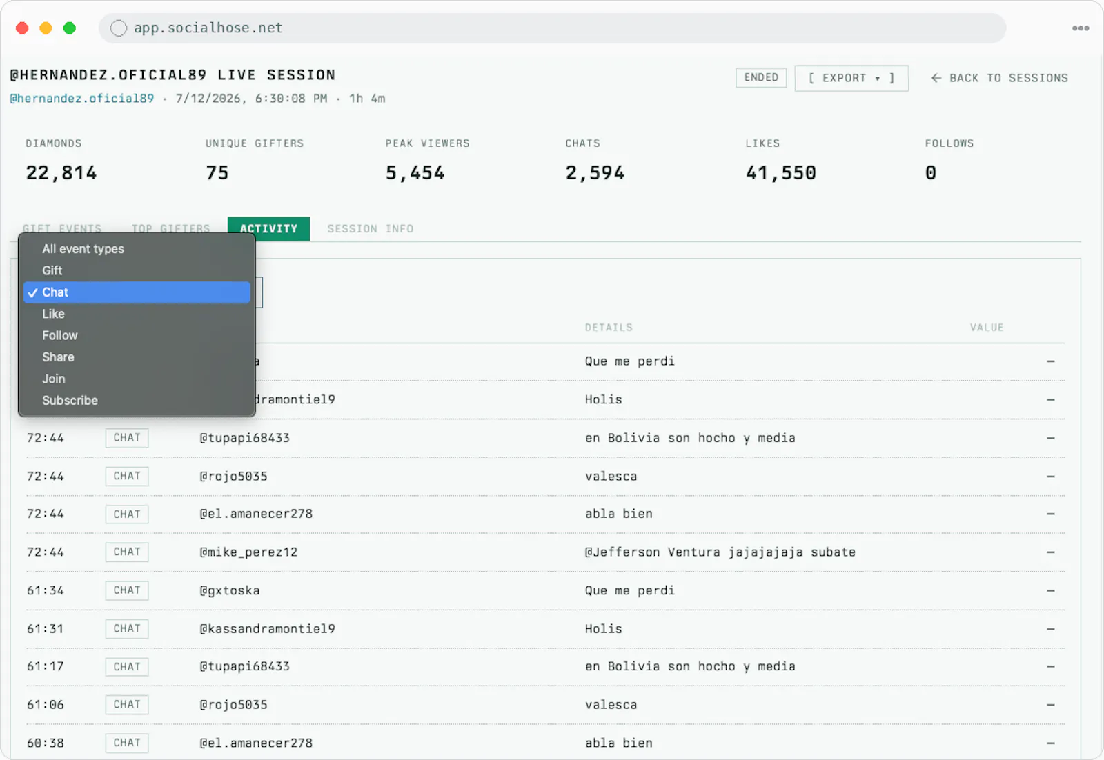 The TikTok Investigator screenshot 2