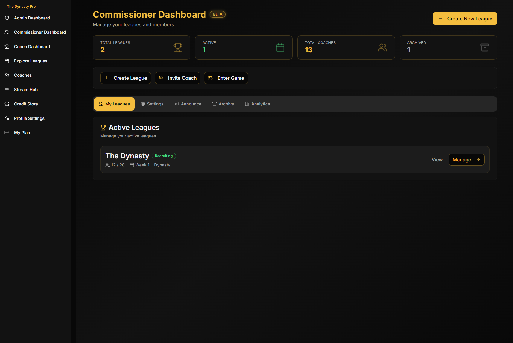 The Dynasty Pro gallery image