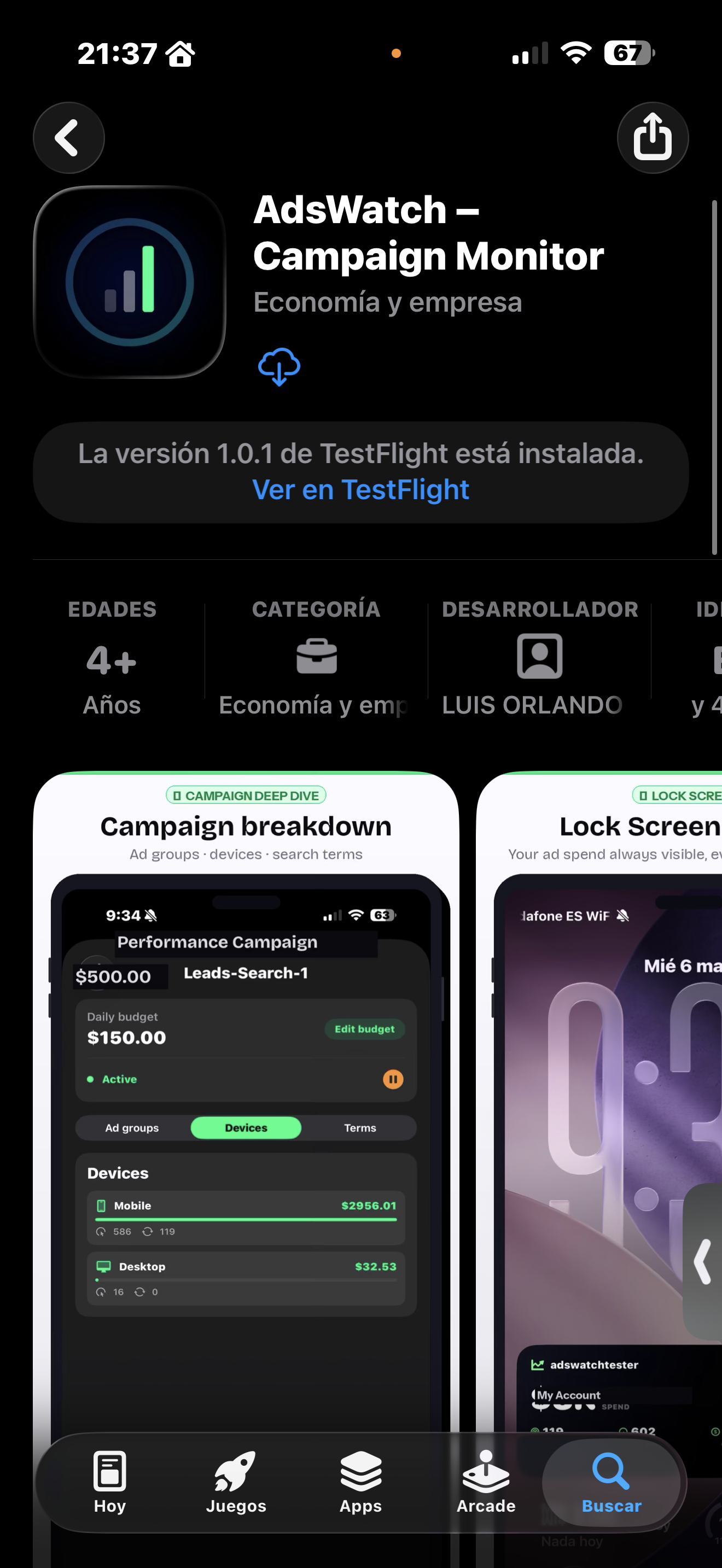 AdsWatch - Campaign Monitor