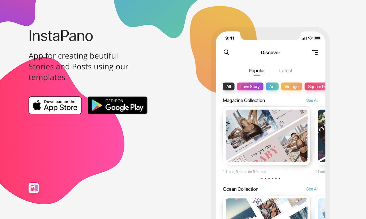 Instapano – Carousel Templates gallery image