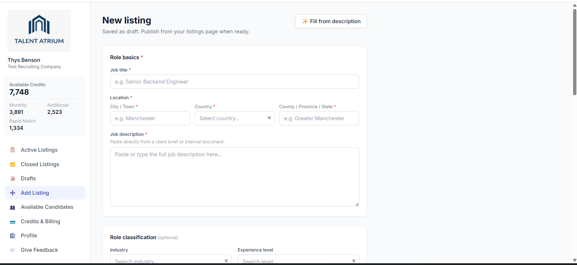 Talent Atrium gallery image