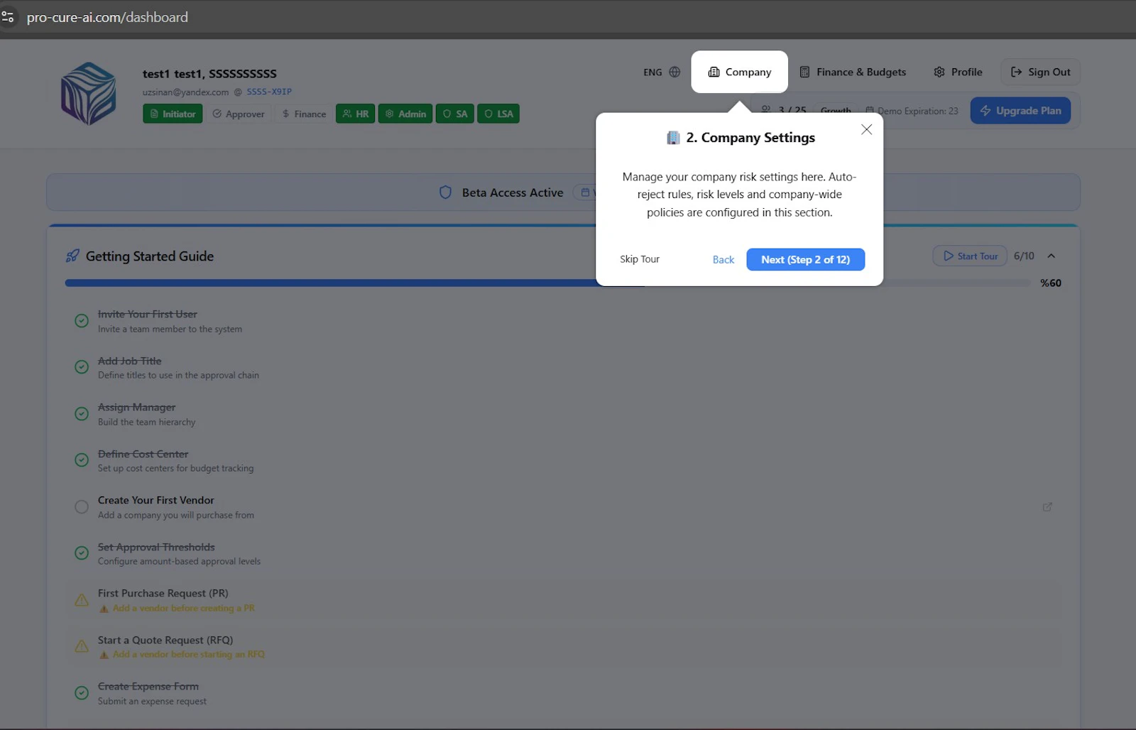 ProcureAI screenshot 18