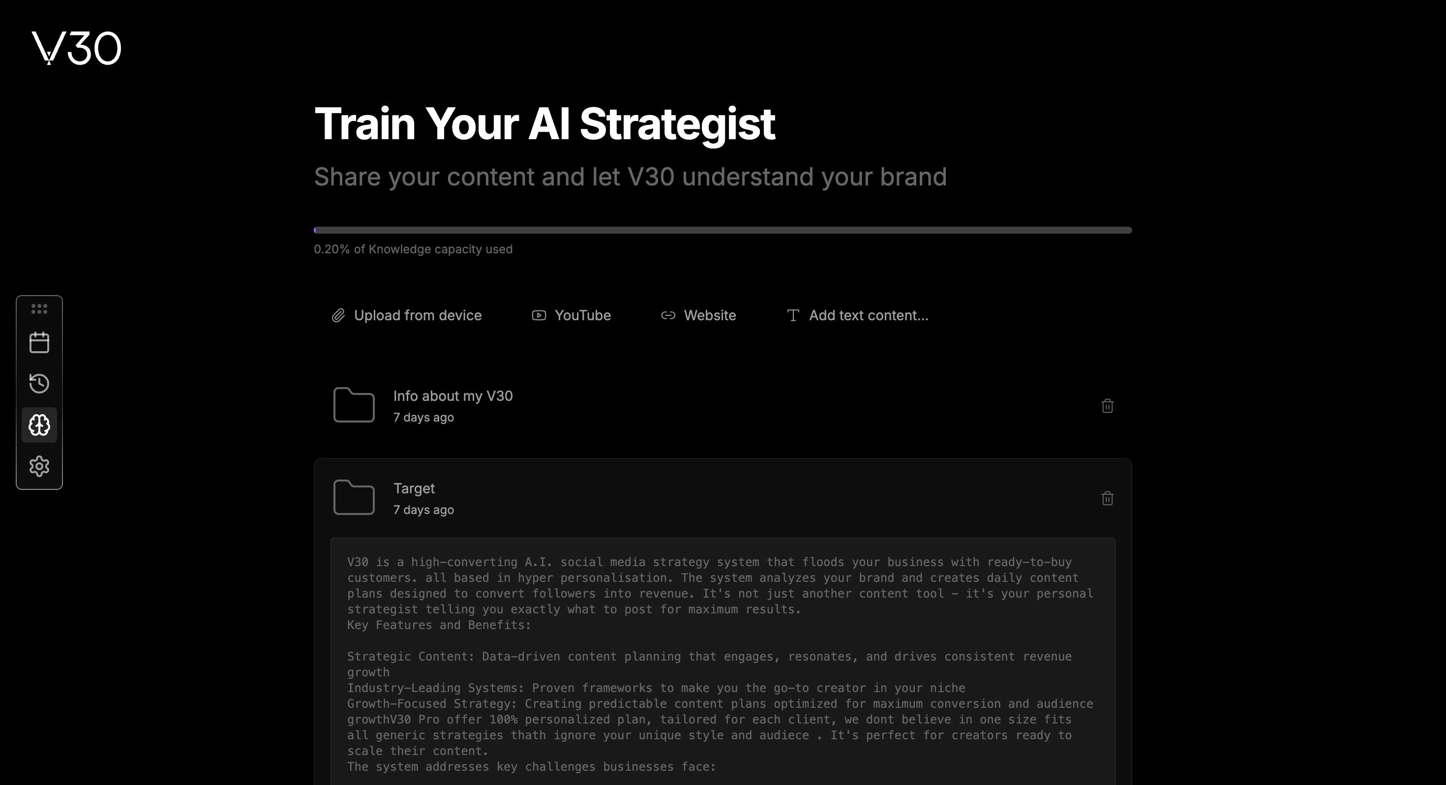V30 - De AI -strateeg die uw sociale media verbouwt media 3