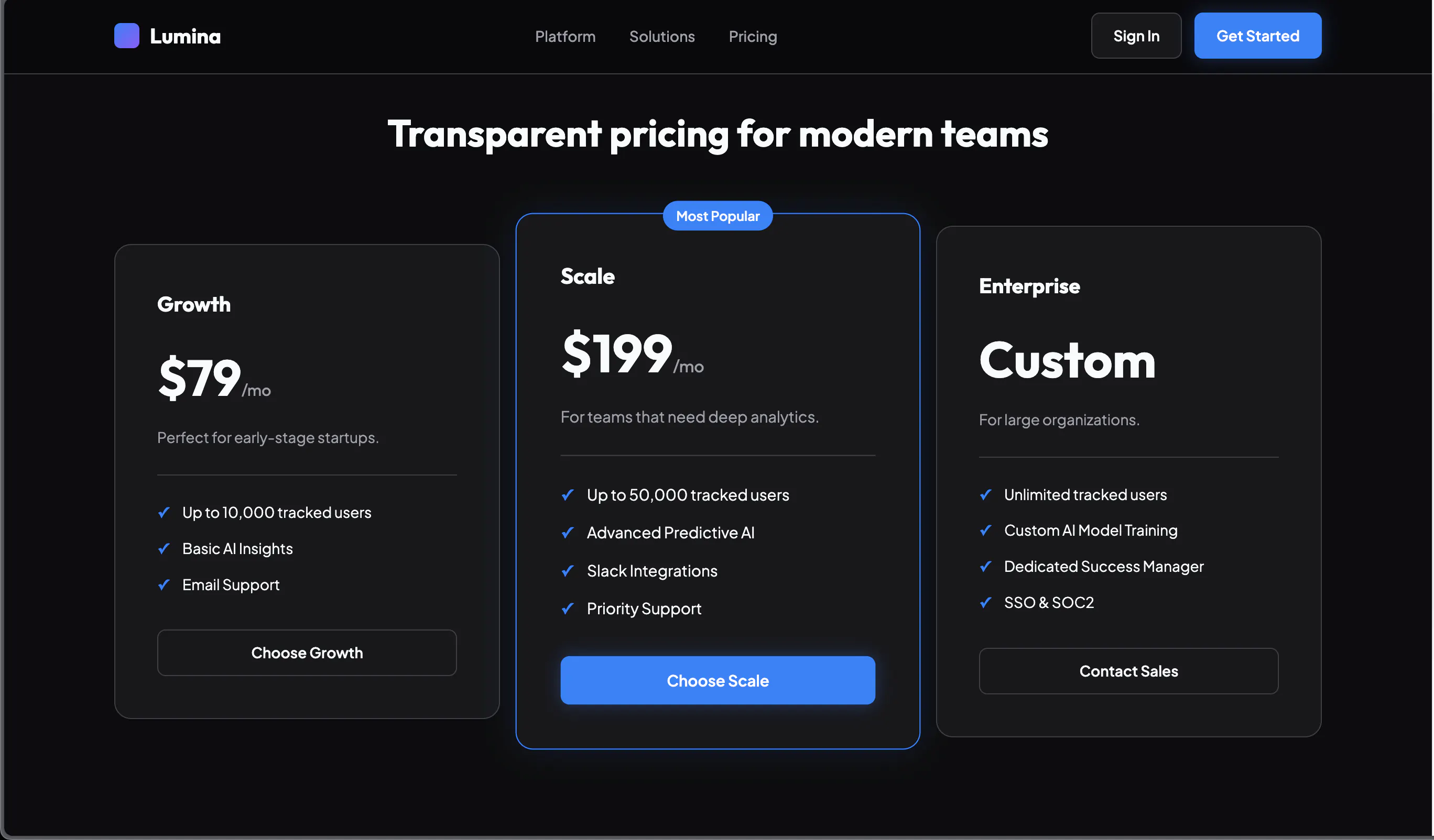 Modern and ready to use websitr template gallery image