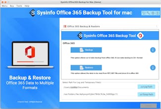 Sysinfo Office 365 Backup Tool for Mac gallery image