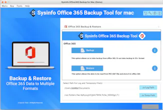 Sysinfo Office 365 Backup Tool for Mac gallery image