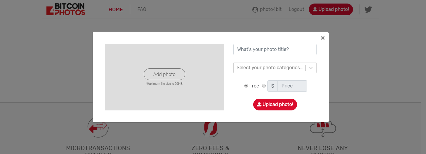 Bitcoin4Photos gallery image