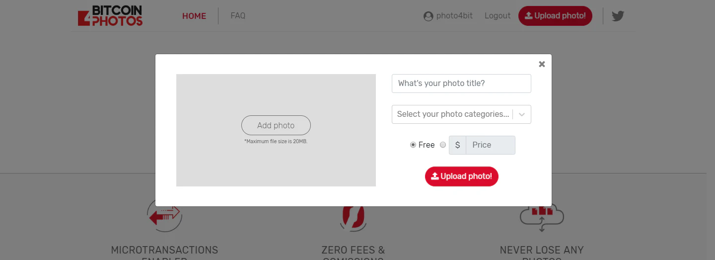 Bitcoin4Photos Image