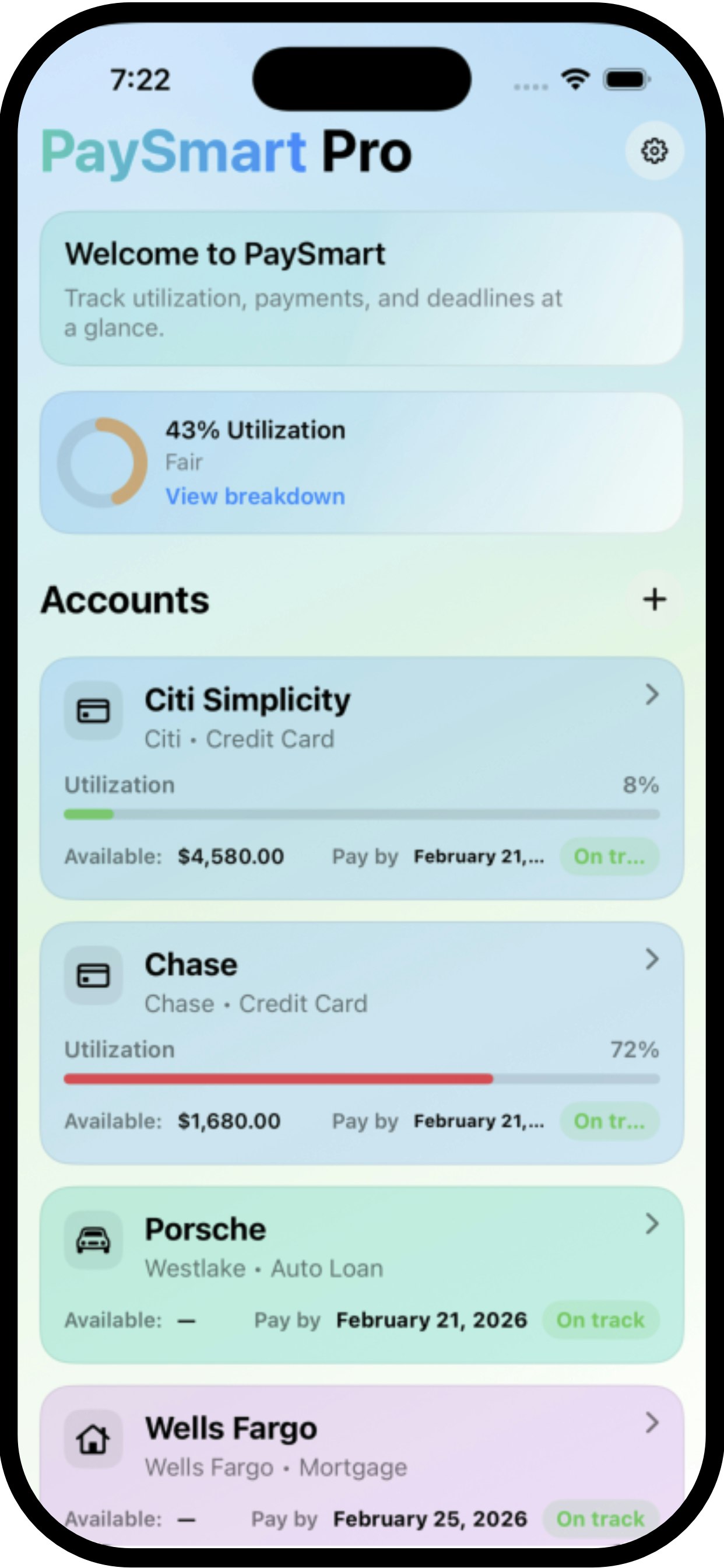 PaySmart - Screenshot 2 showing product features and functionality