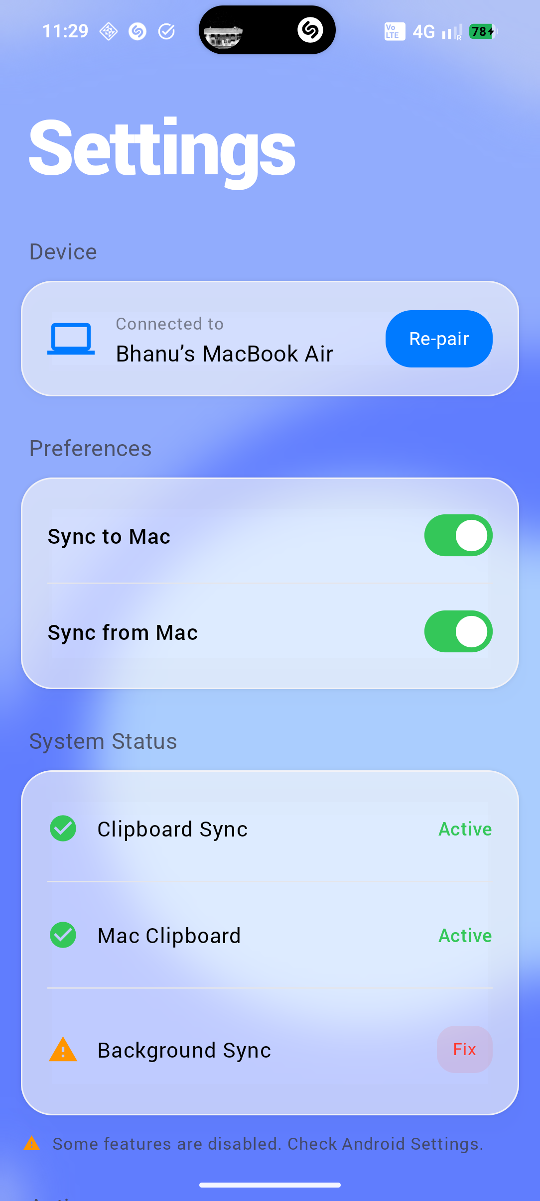 Clipsync - Screenshot 5 showing product features and functionality