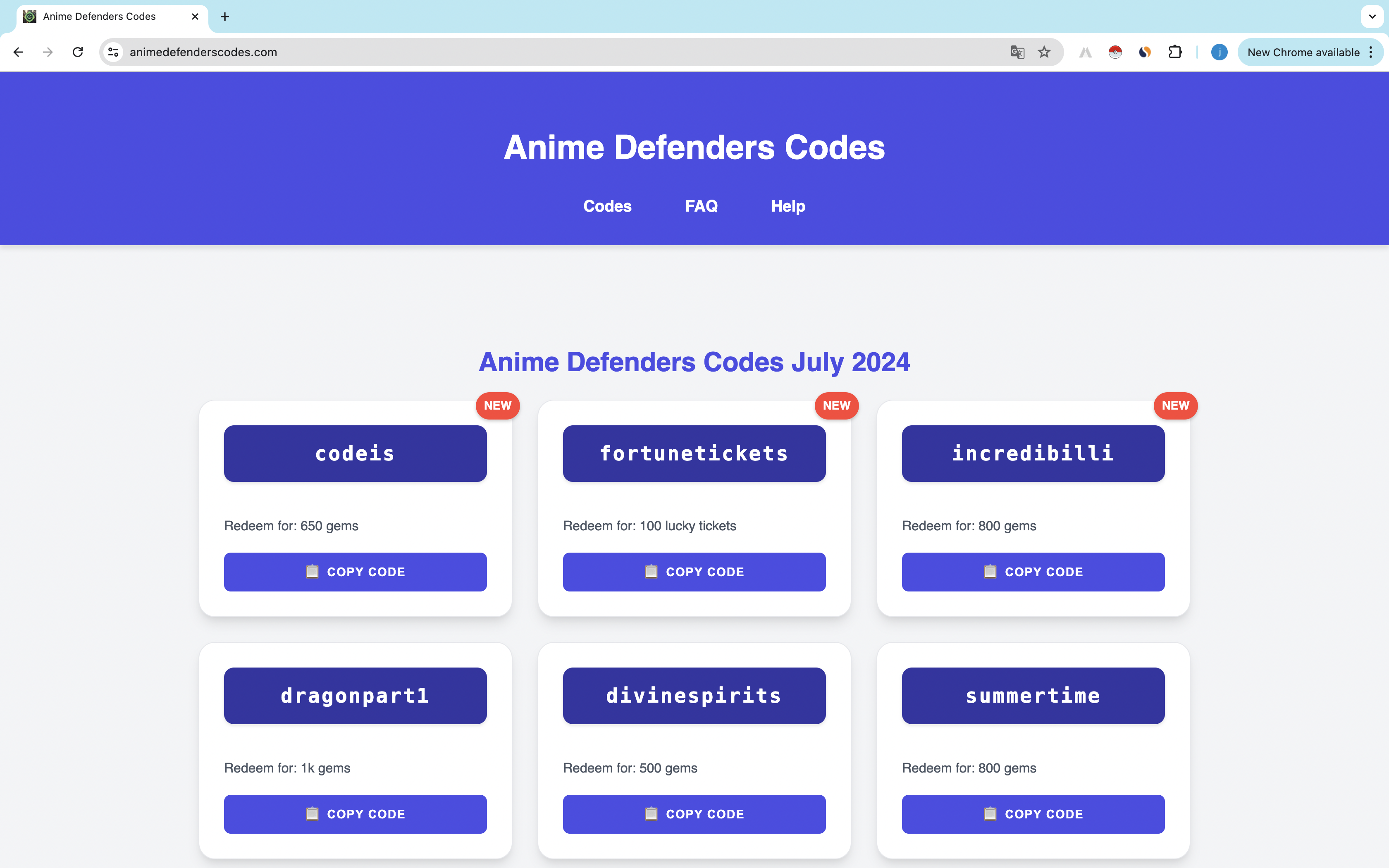 Mídia 1 de Códigos de defensores de anime