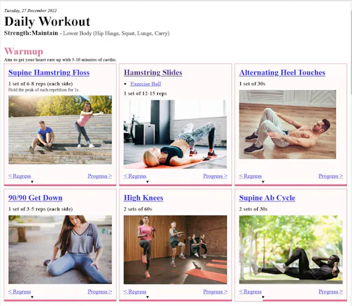 A Workout a Day gallery image